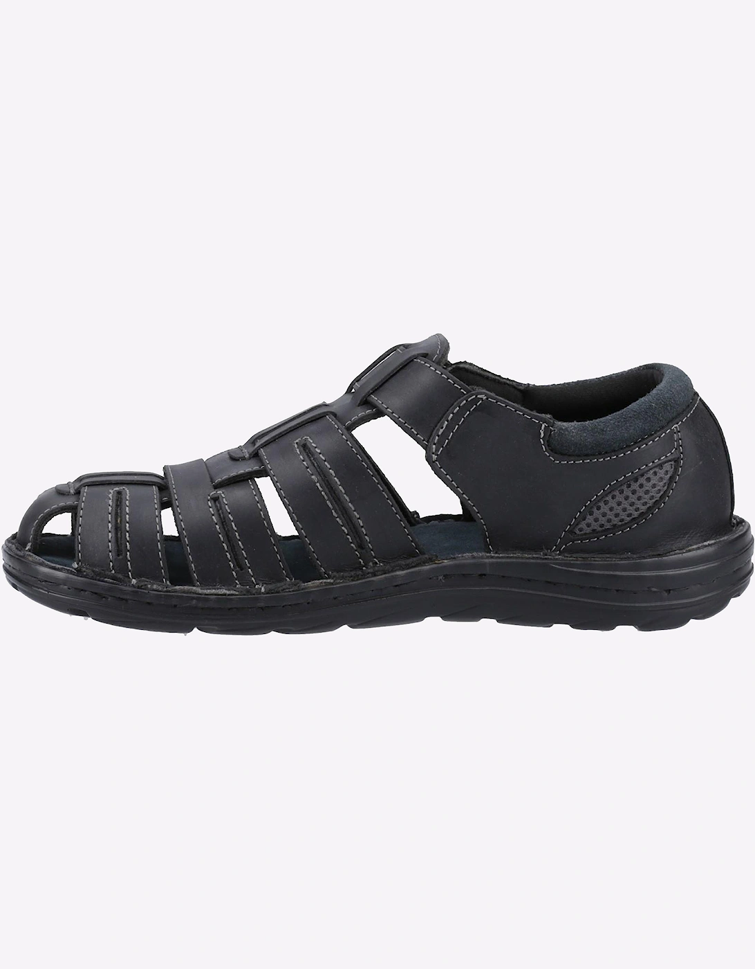 Hush Puppies Albert Fisherman Mens Sandals Black