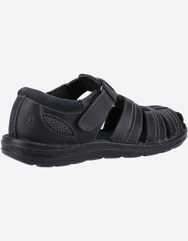 Hush Puppies Albert Fisherman Mens Sandals Black