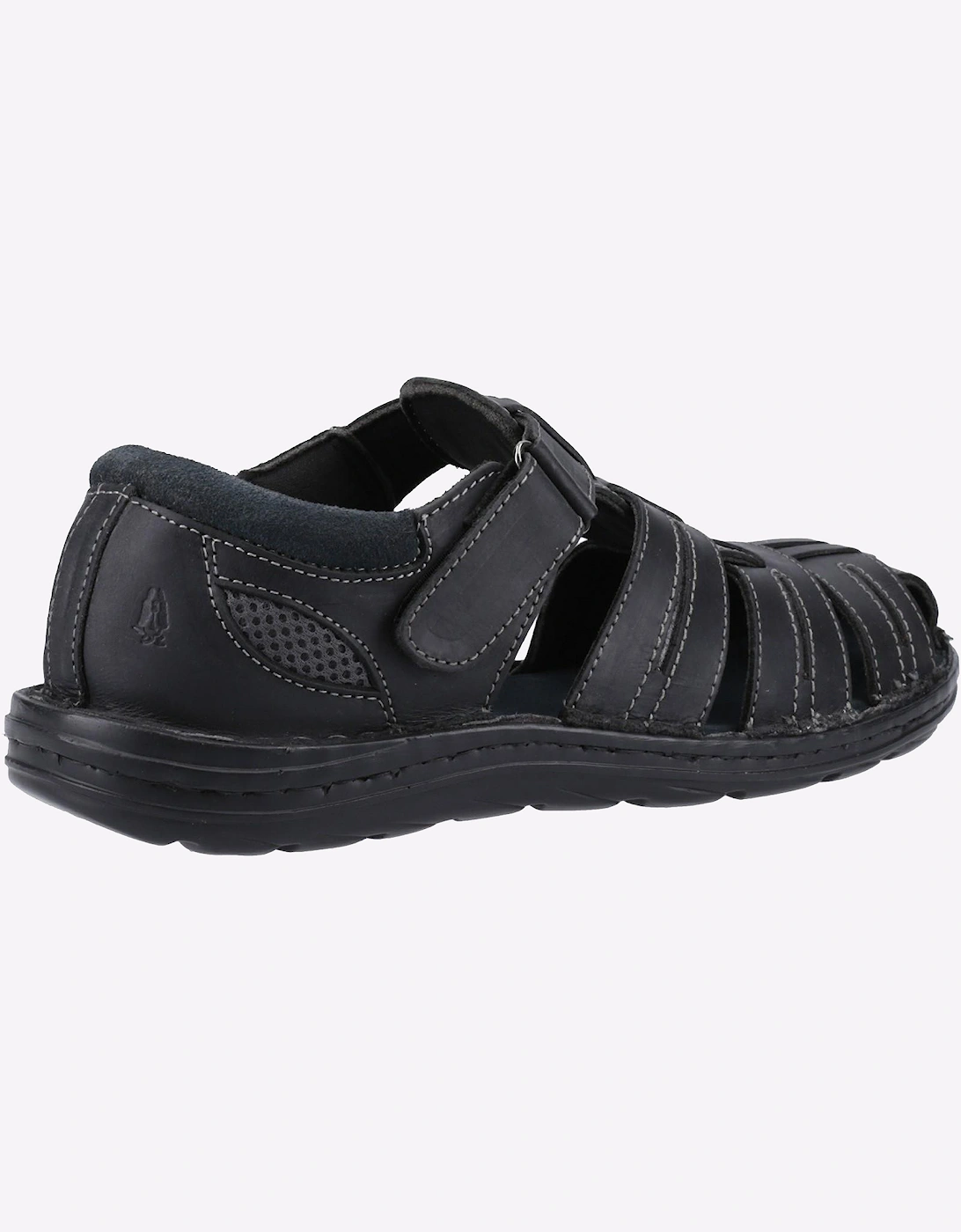 Hush Puppies Albert Fisherman Mens Sandals Black