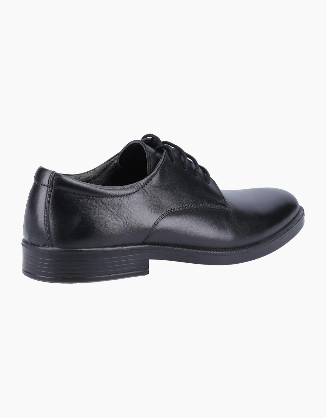 Hush Puppies Neal Leather Mens Shoes Black