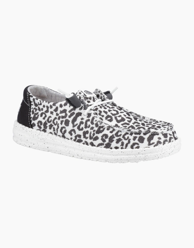 Hey Dude Wendy Womens Shoes Black/Grey