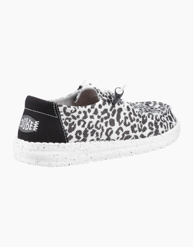 Hey Dude Wendy Womens Shoes Black/Grey