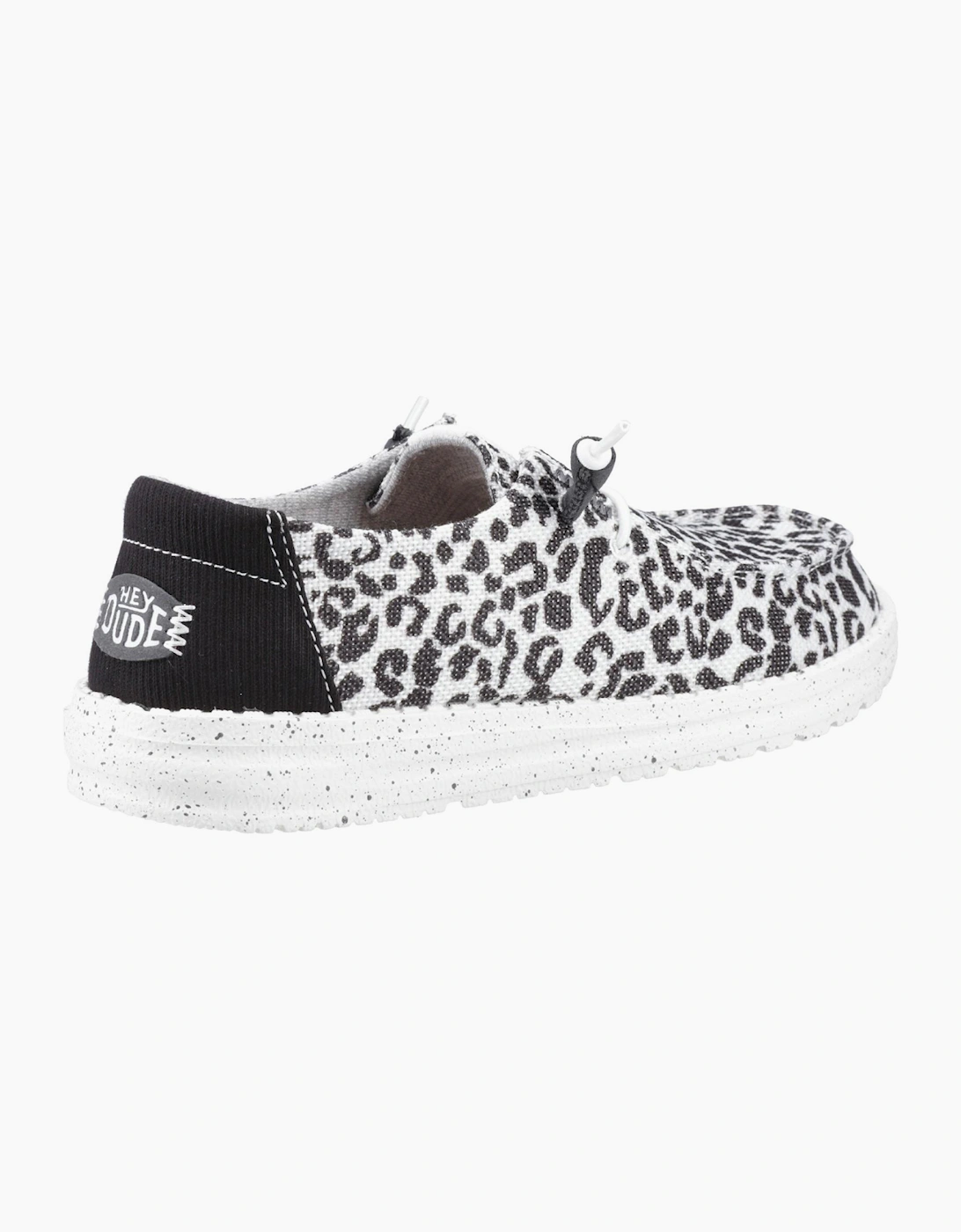 Hey Dude Wendy Womens Shoes Black/Grey