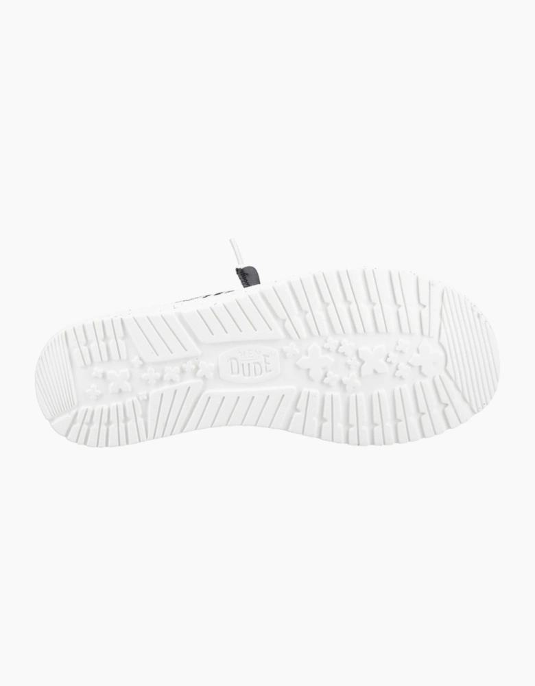 Hey Dude Wendy Womens Shoes Black/Grey