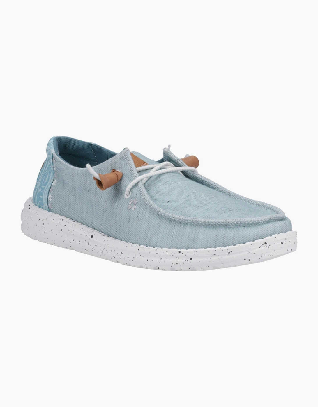 Hey Dude Wendy Heathered Womens Shoes Blue