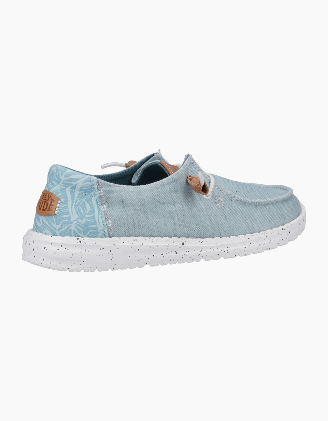 Hey Dude Wendy Heathered Womens Shoes Blue