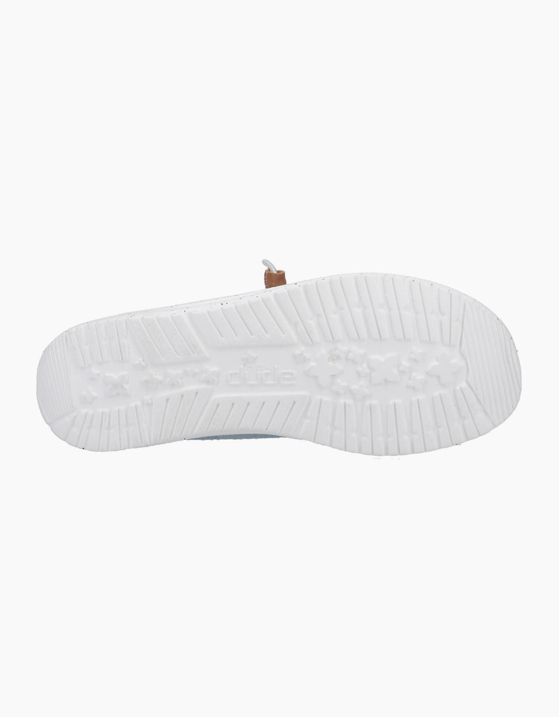 Hey Dude Wendy Heathered Womens Shoes Blue