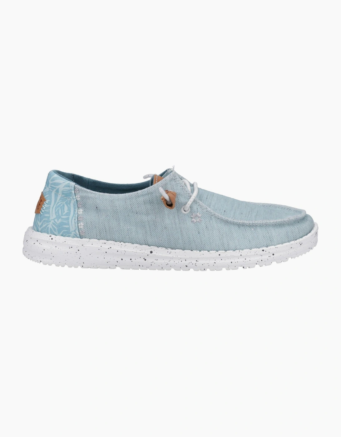 Hey Dude Wendy Heathered Womens Shoes Blue