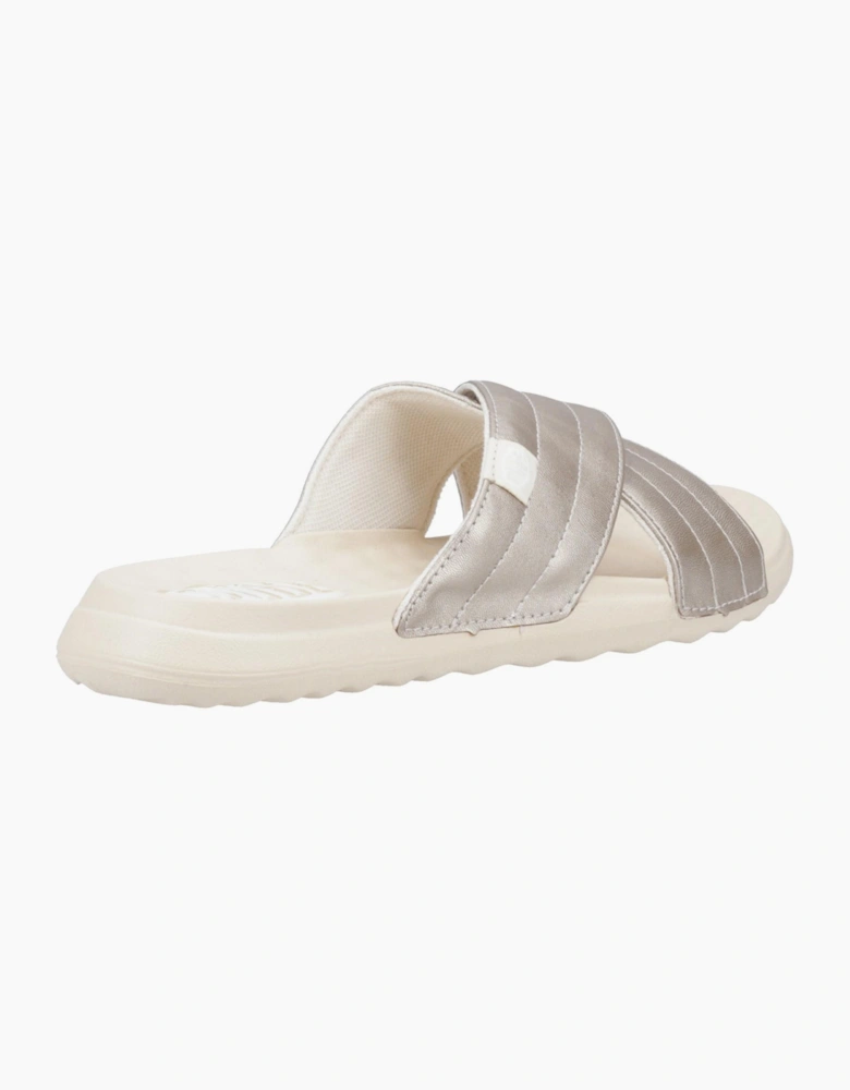 Hey Dude Christi Slide Womens Metallic