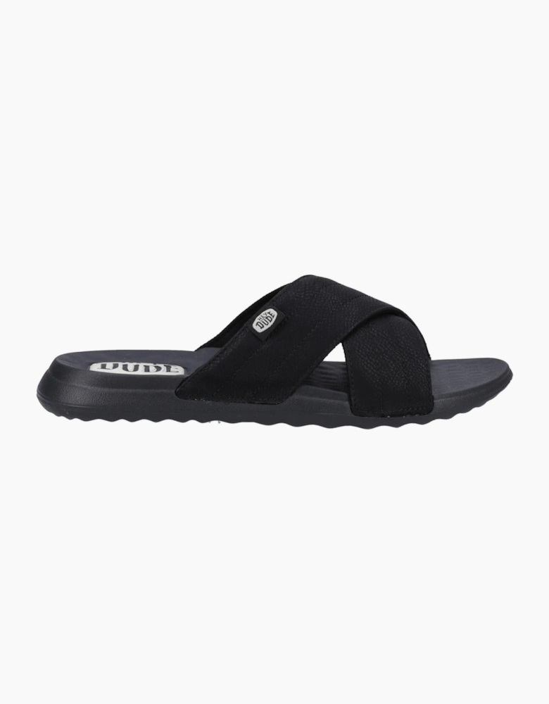 Hey Dude Christi Slide Womens Black