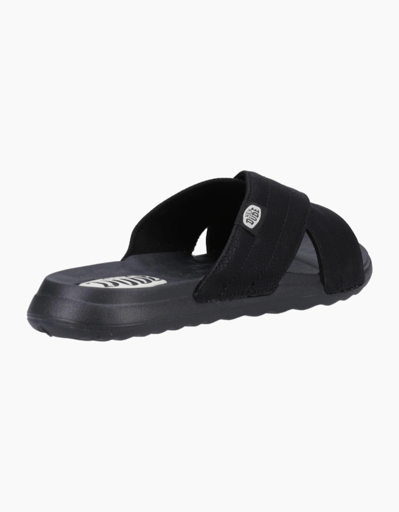 Hey Dude Christi Slide Womens Black