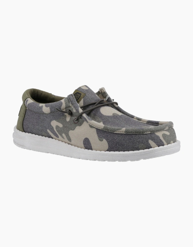 Hey Dude Wally Mens Shoes Camo