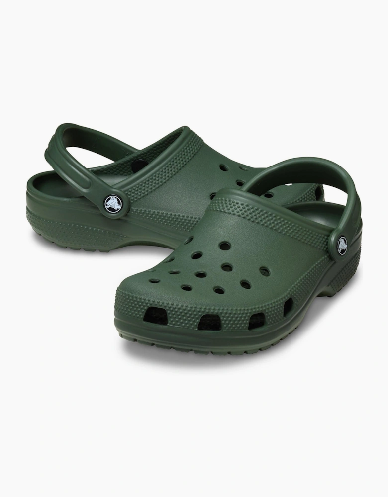 Crocs Classic Clogs Mens Field Green