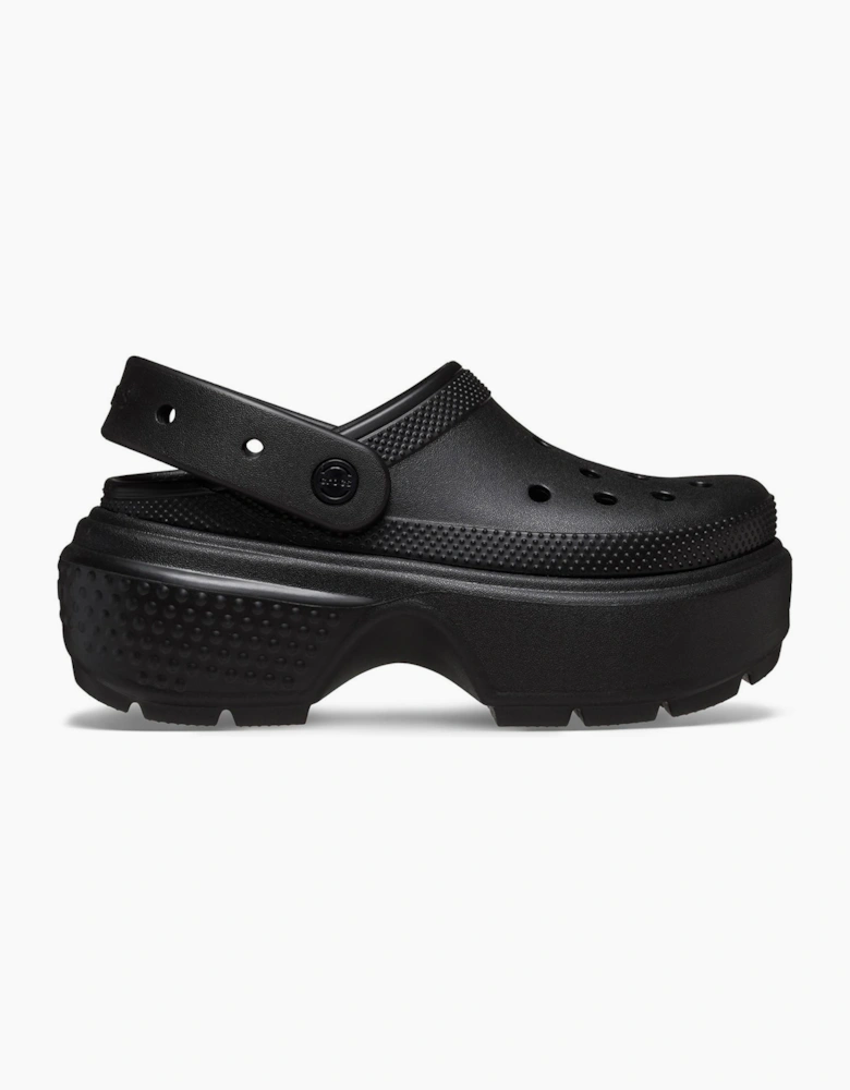 Crocs Stomp Clog Womens Black