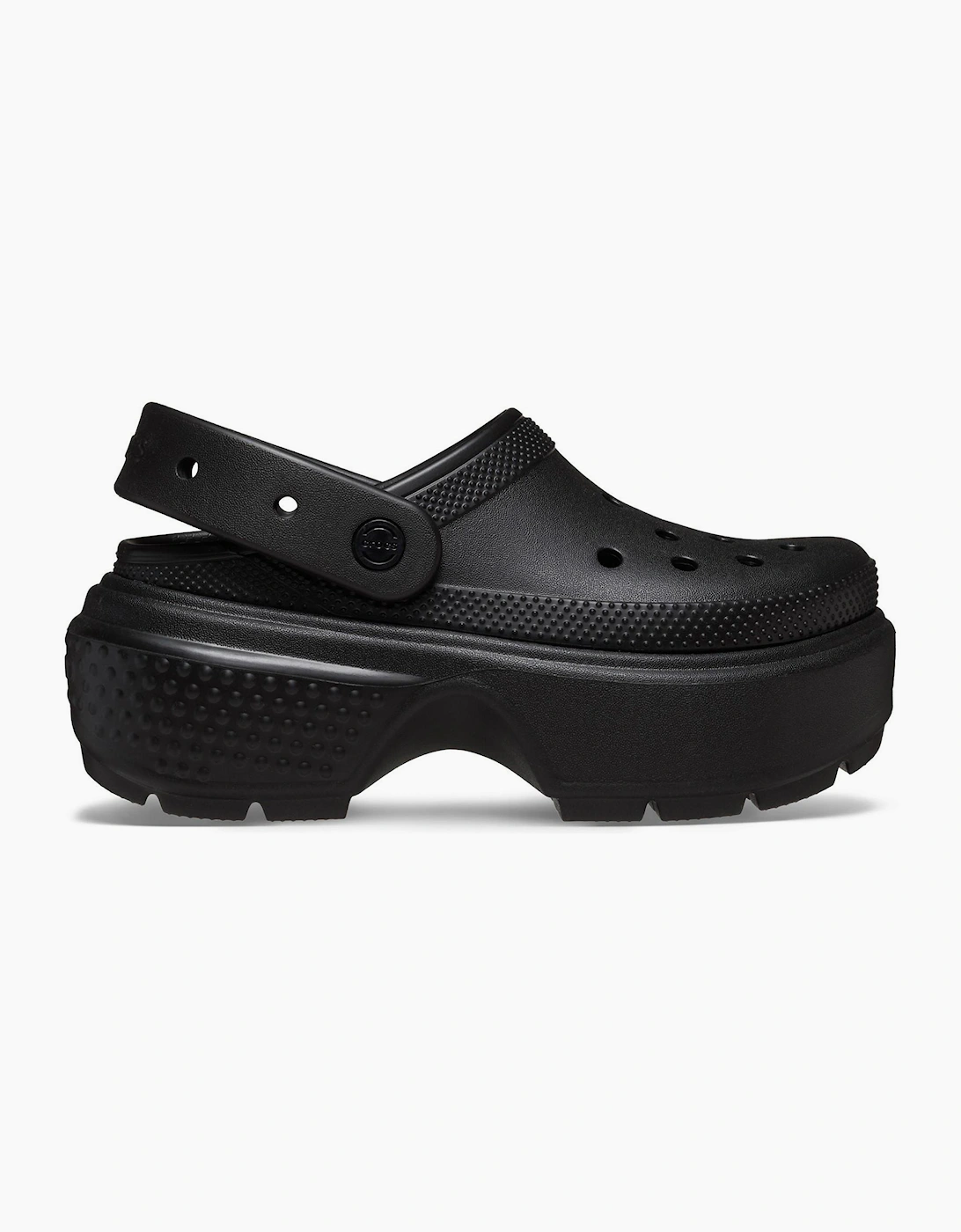 Crocs Stomp Clog Womens Black