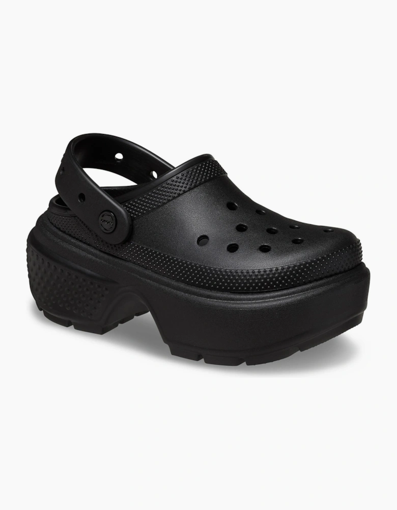 Crocs Stomp Clog Womens Black