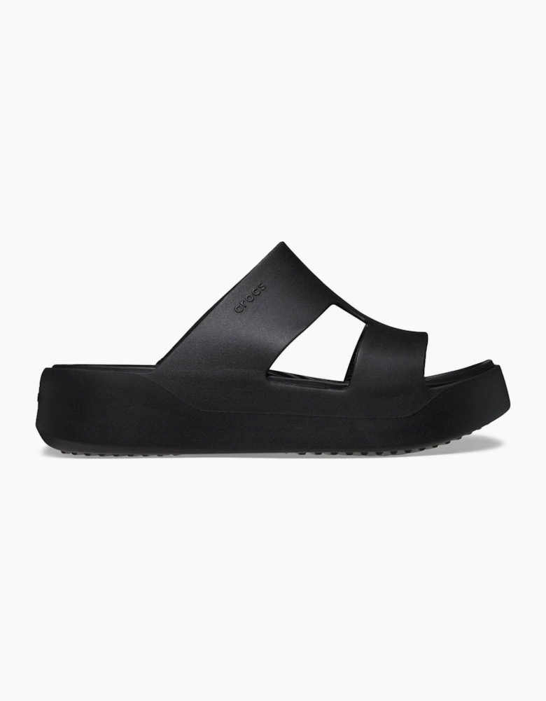Crocs Getaway Platform H-Strap Womens Black