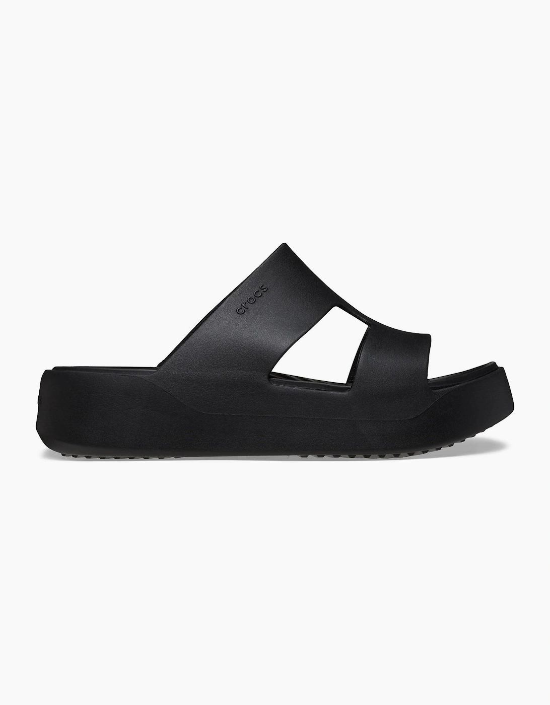 Crocs Getaway Platform H-Strap Womens Black