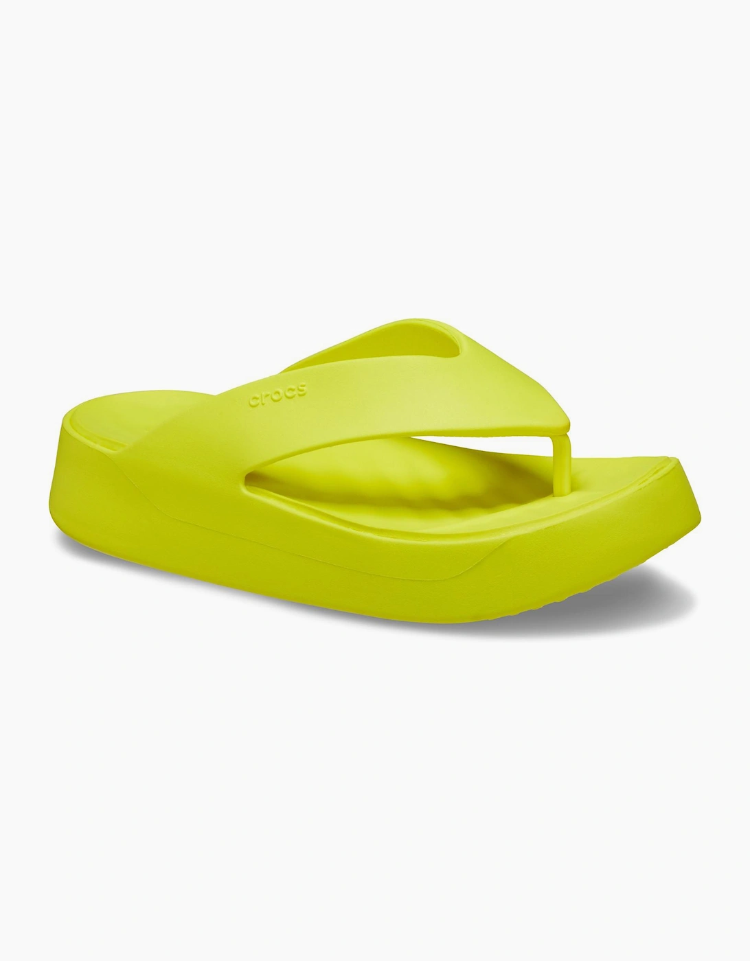 Crocs Getaway Platform Flip Womens Acidity