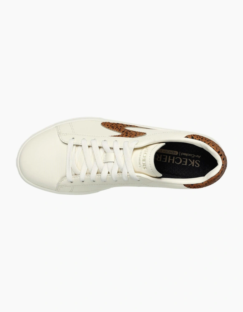 Skechers Eden LX - Feeling Fierce Memory Foam Womens Trainers Natural/Brown