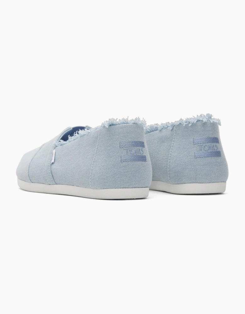 Toms Alpargata with Cloudbound Shoe Womens Pastel Blue