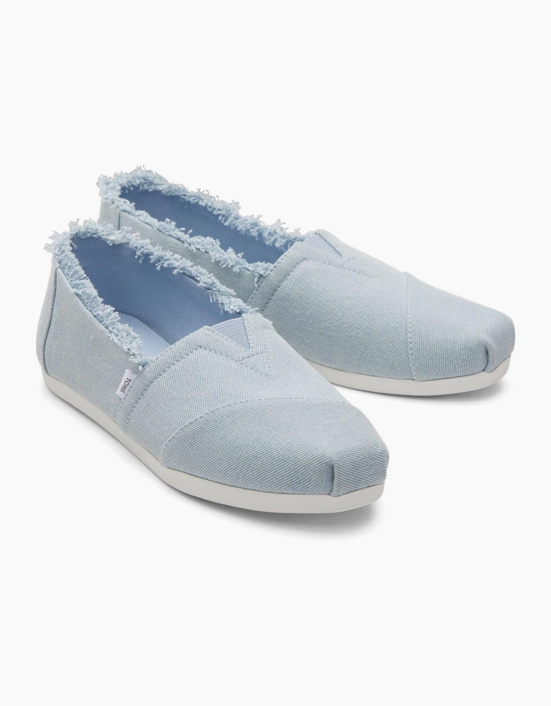 Toms Alpargata with Cloudbound Shoe Womens Pastel Blue