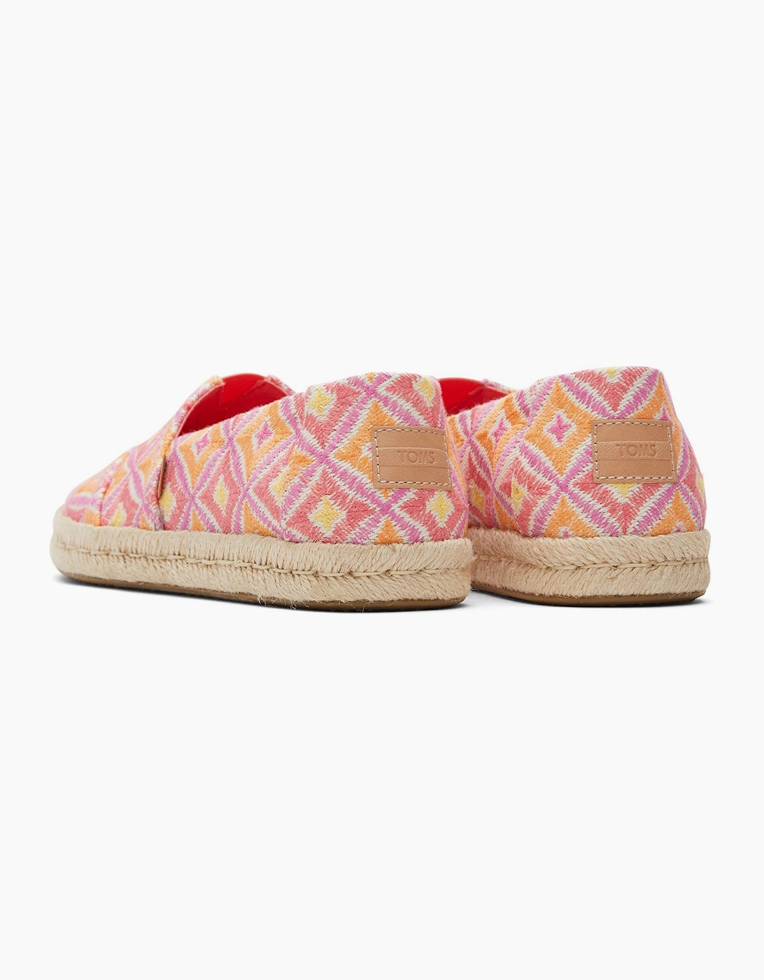 Toms Alpargata Rope 2.0 Womens Shoes Shell Pink