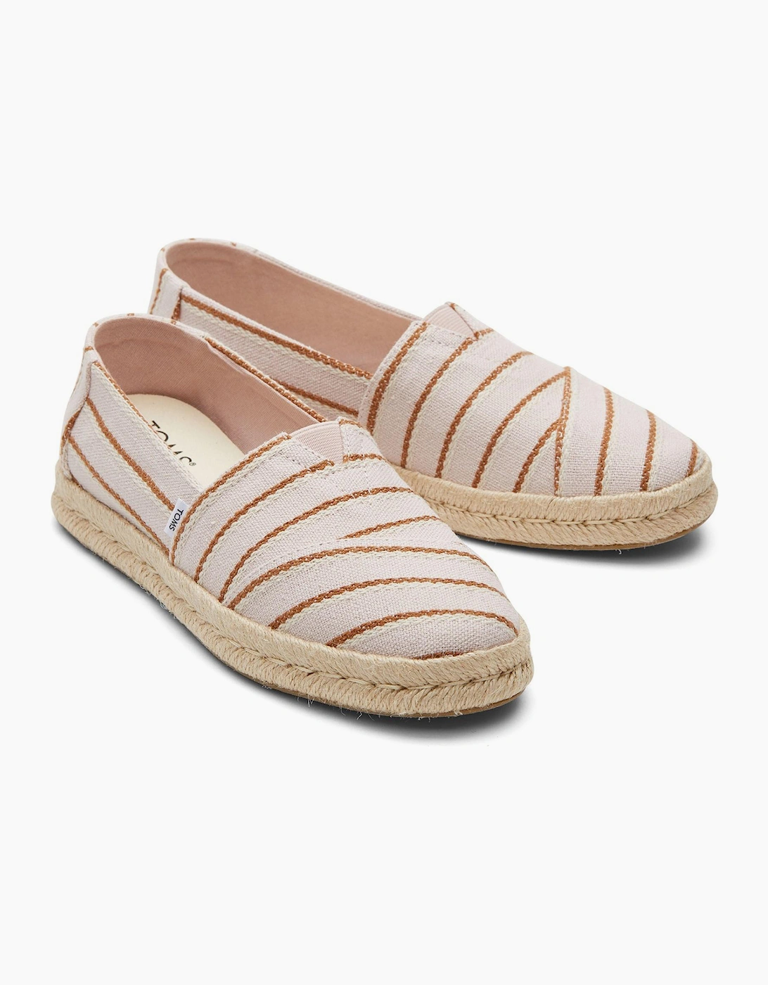 Toms Alpargata Rope 2.0 Womens Shoes Ballet Pink