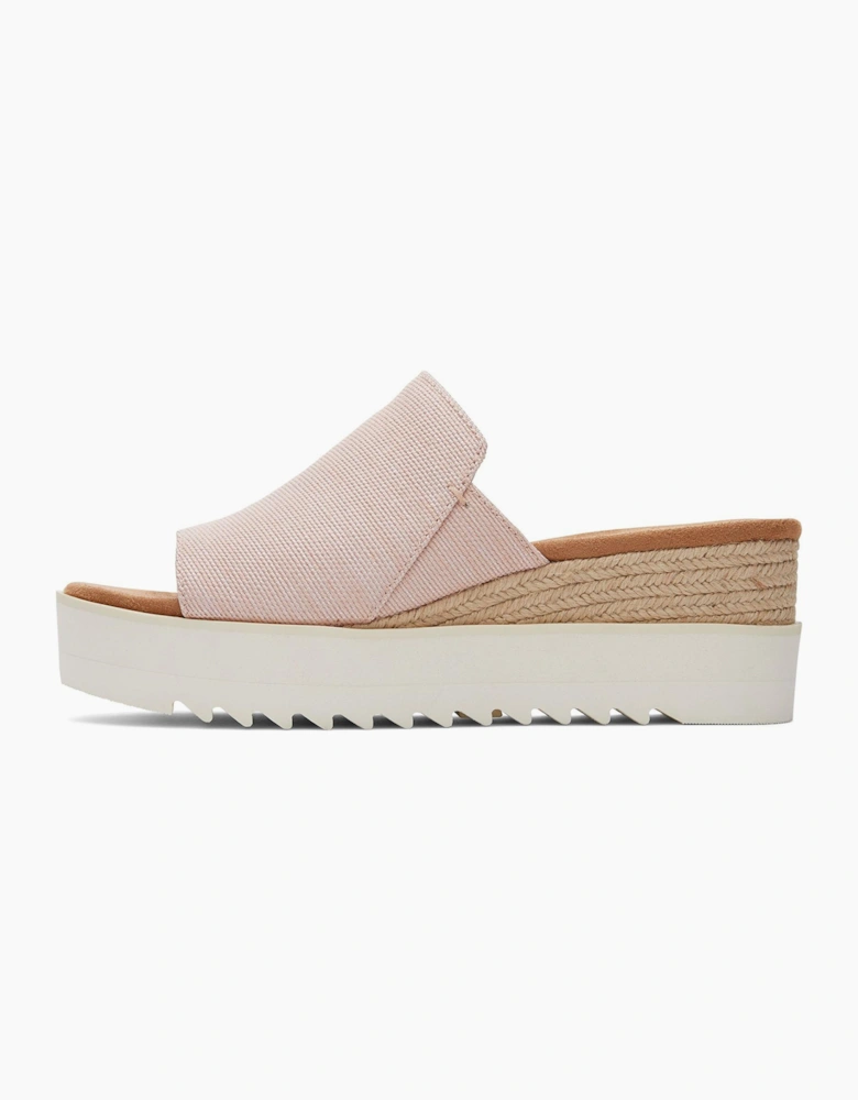 Toms Diana Mule Womens Sandals Ballet Pink