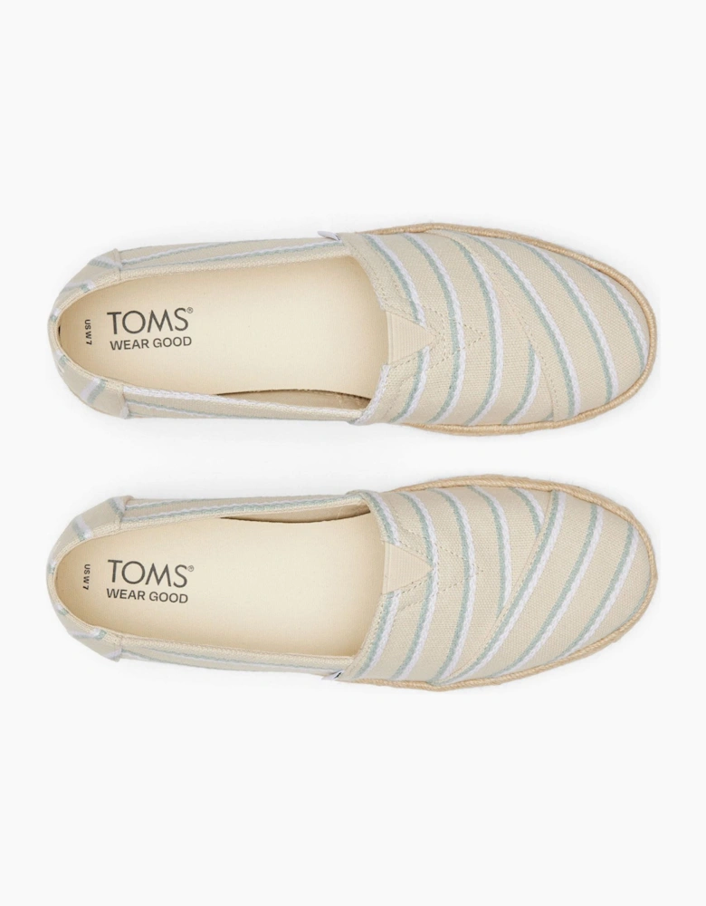 Toms Alpargata Rope 2.0 Womens Shoes Fog