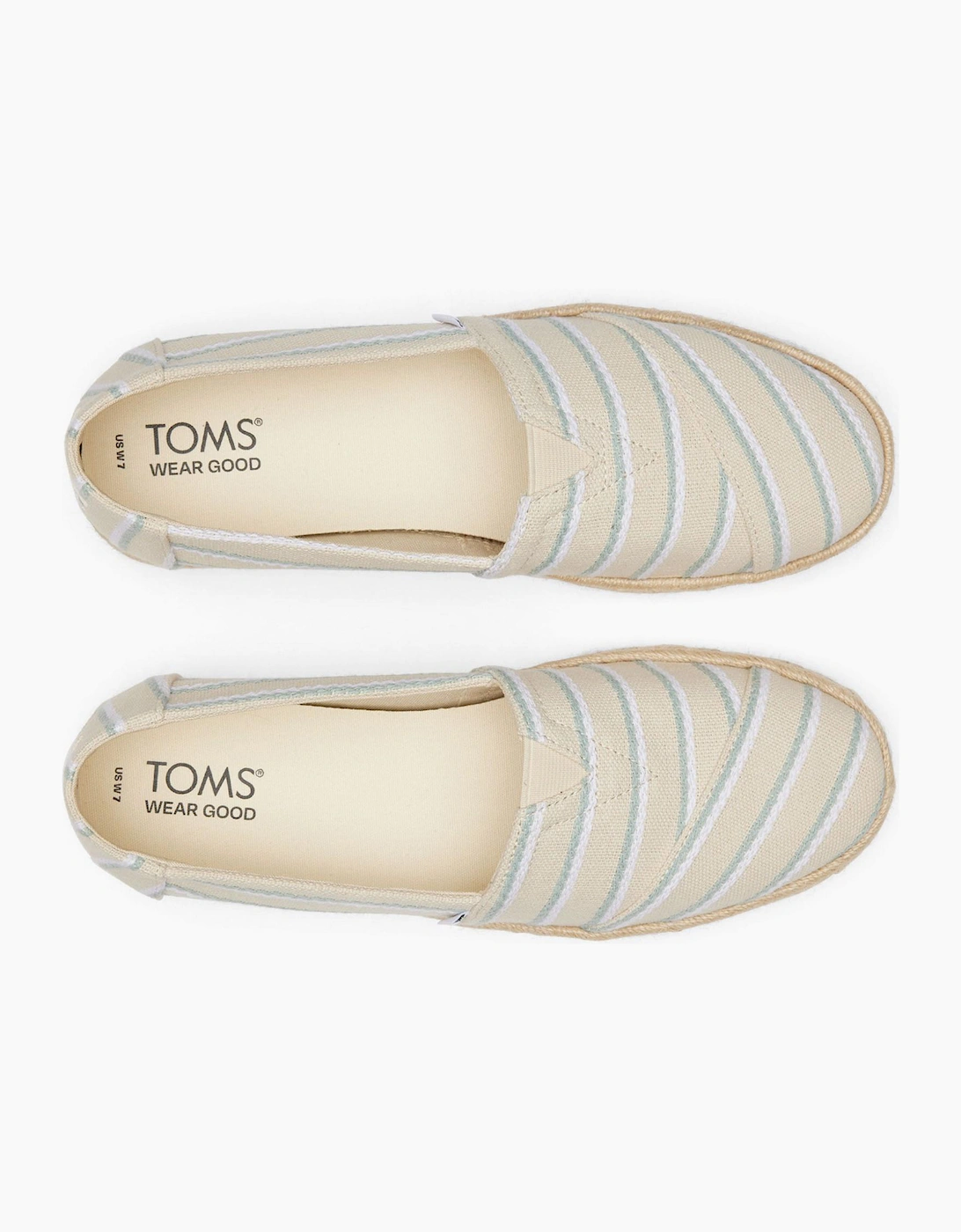 Toms Alpargata Rope 2.0 Womens Shoes Fog