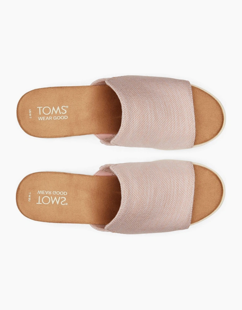 Toms Diana Mule Womens Sandals Ballet Pink