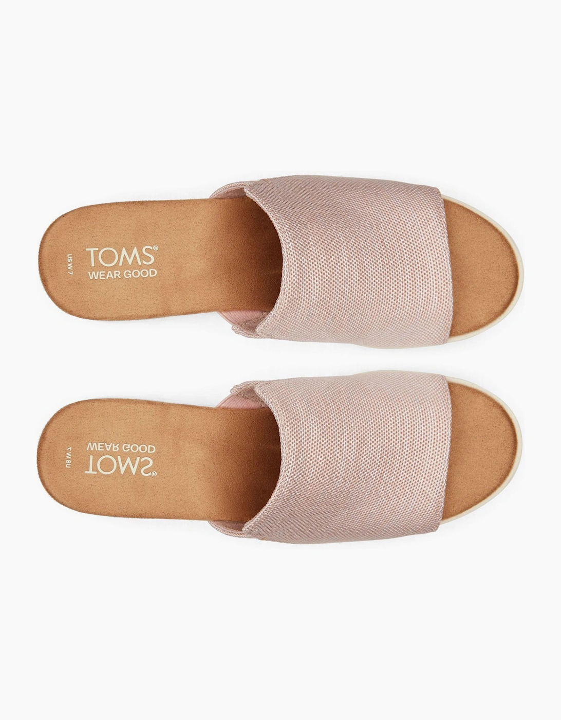 Toms Diana Mule Womens Sandals Ballet Pink