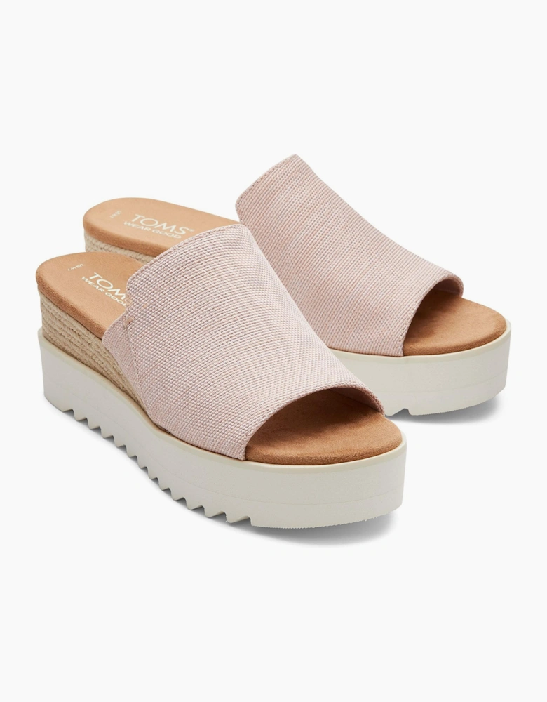 Toms Diana Mule Womens Sandals Ballet Pink