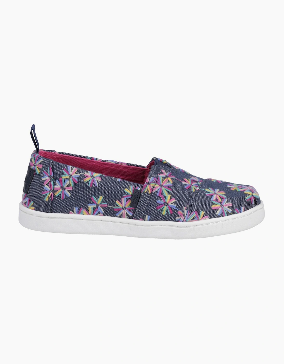 Toms Alpargata Kids Shoes Navy