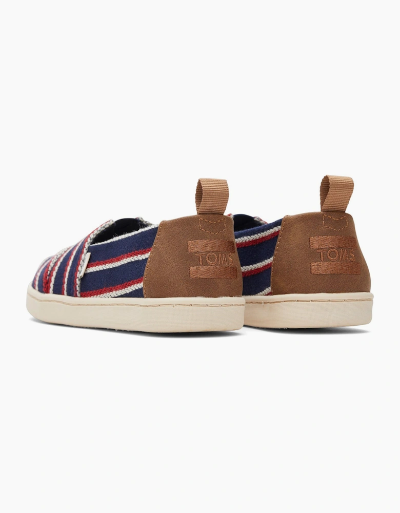 Toms Alpargata Kids Shoes Navy