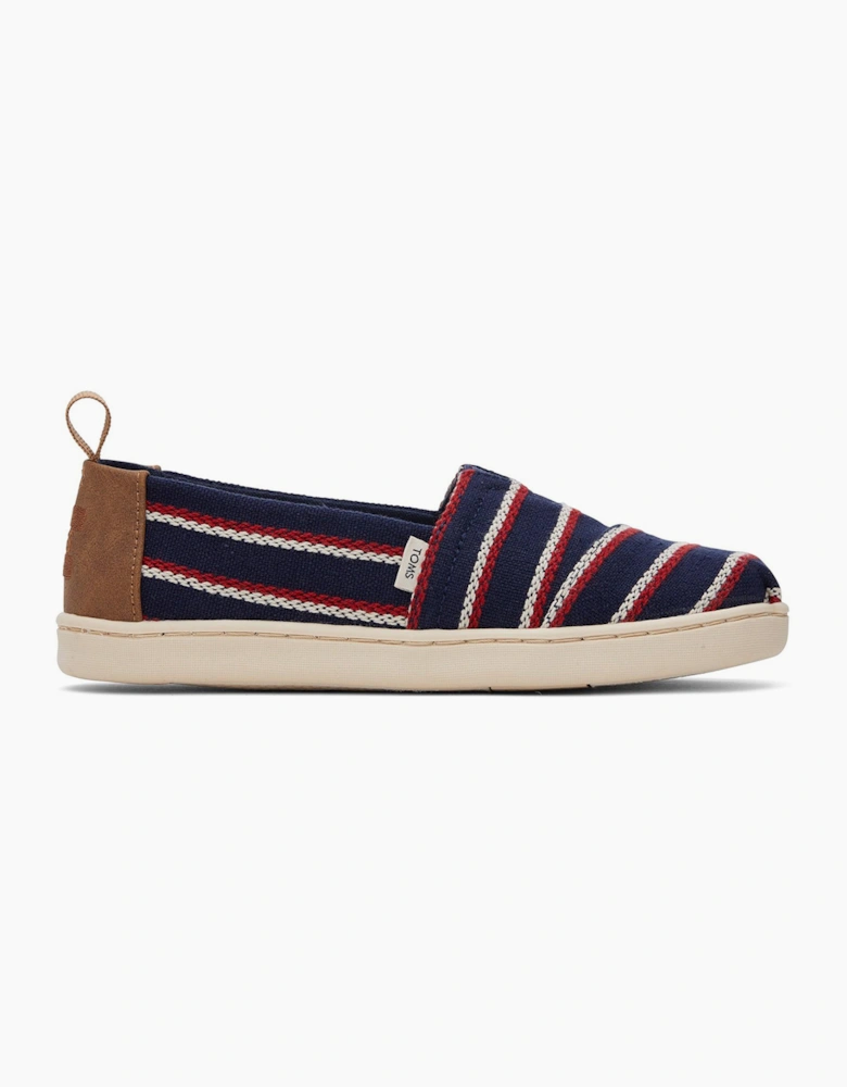 Toms Alpargata Kids Shoes Navy