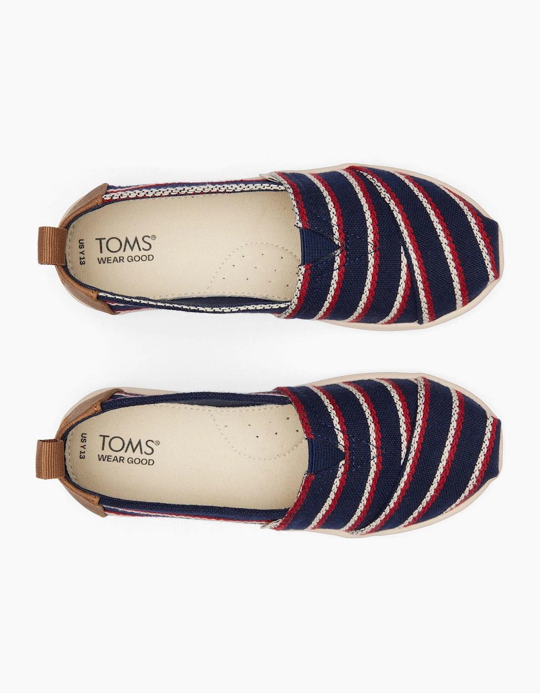 Toms Alpargata Kids Shoes Navy