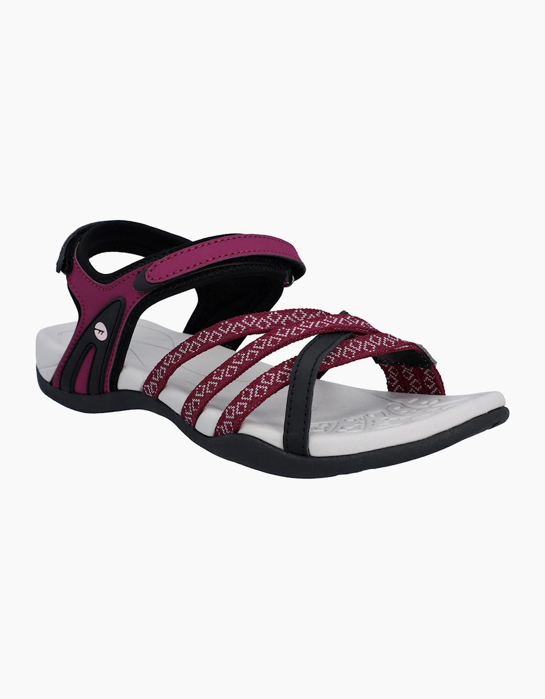 Hi-Tec Savanna II Womens Sandals Cherry Lacquer/Black