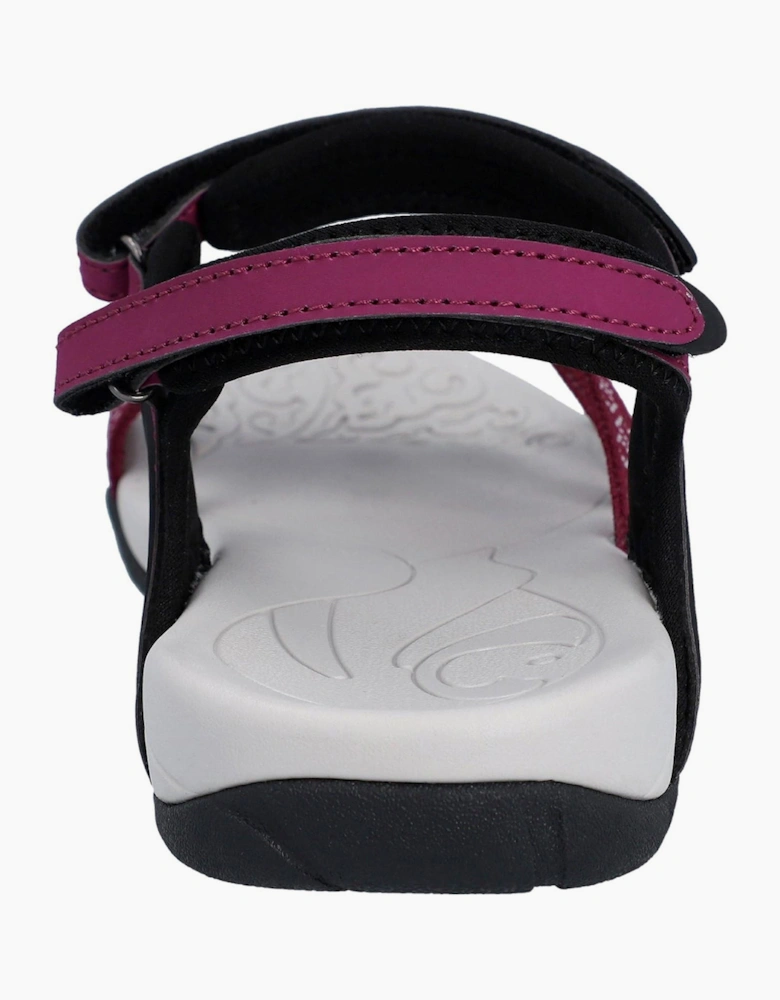 Hi-Tec Savanna II Womens Sandals Cherry Lacquer/Black