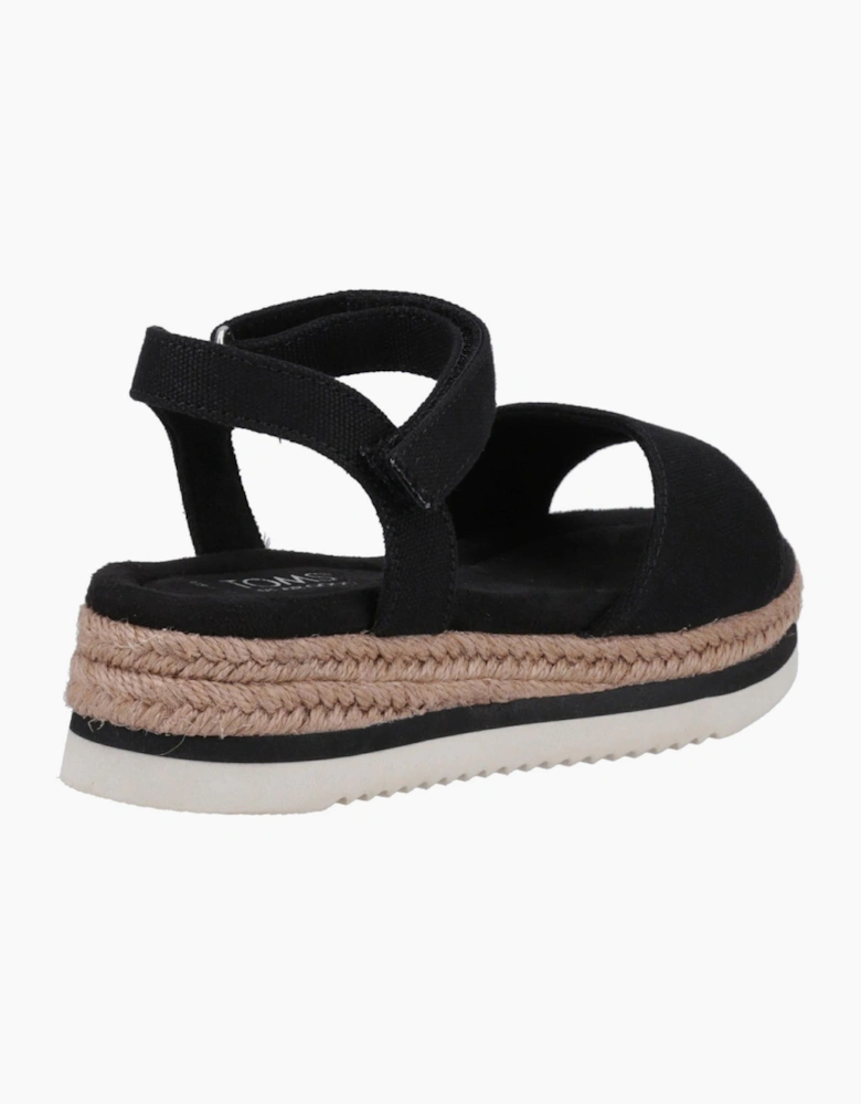 Toms Diana Junior Sandals Black