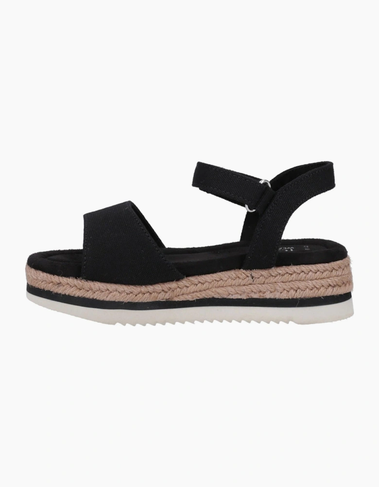 Toms Diana Junior Sandals Black