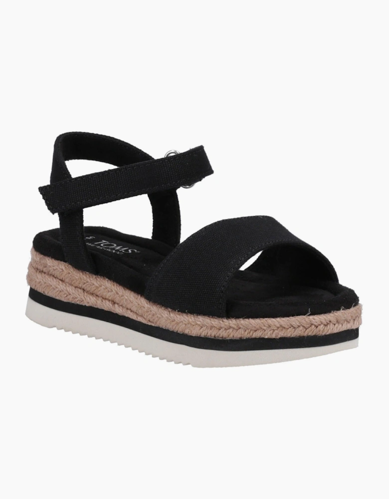 Toms Diana Junior Sandals Black