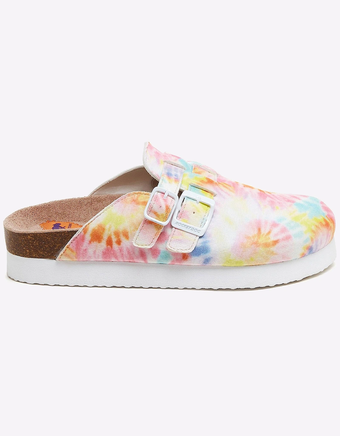 Rocket Dog Tucker Womens Mule Shoes Pastel/Multi
