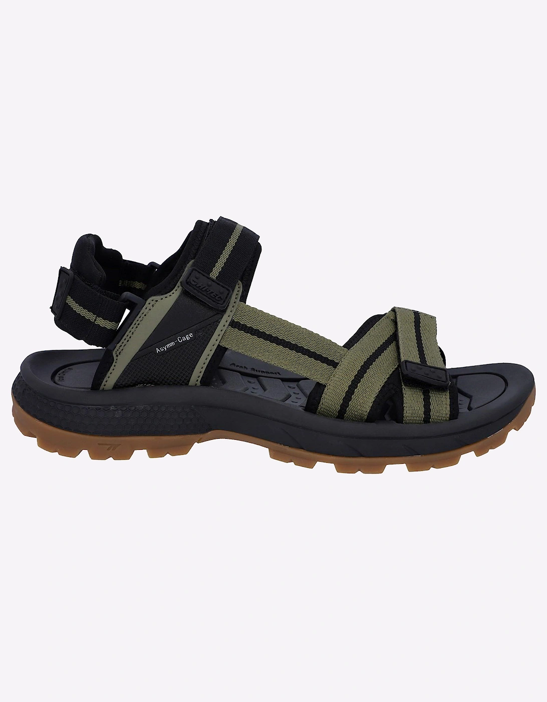 Hi-Tec Sierra Sandals Mens Olive / Black