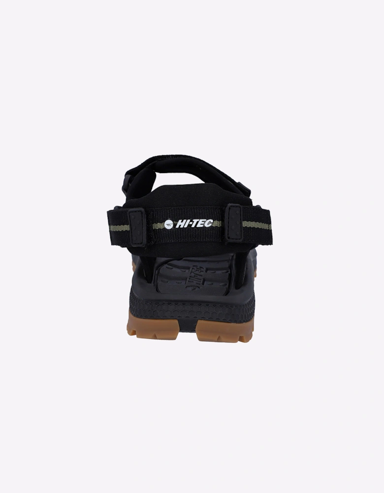 Hi-Tec Sierra Sandals Mens Olive / Black