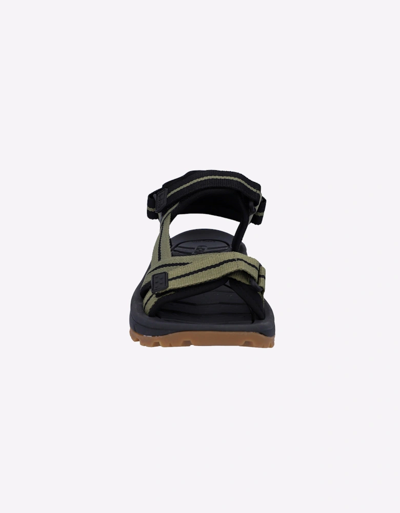 Hi-Tec Sierra Sandals Mens Olive / Black
