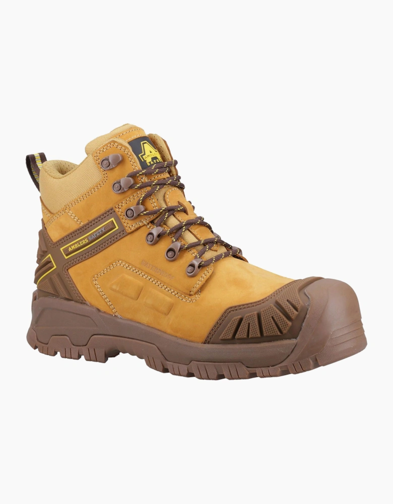 Amblers Safety Amblers Ignite Waterproof Safety Boots Mens Honey