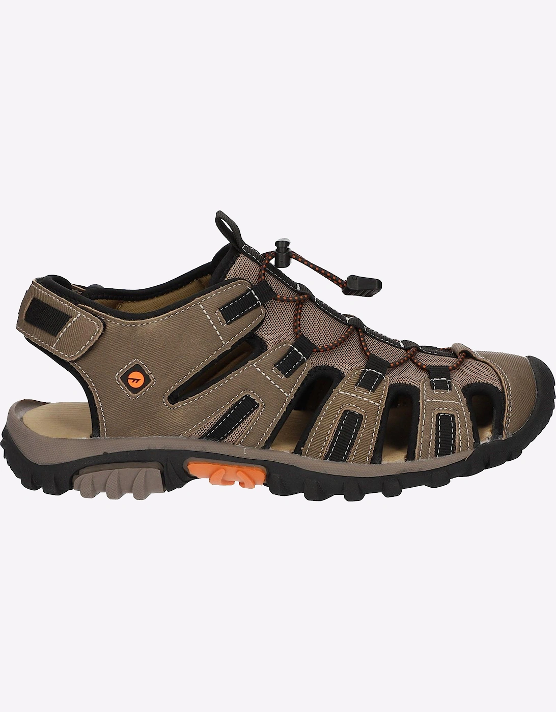 Hi-Tec Cove Sport Sandals Mens Taupe/Burnt Orange