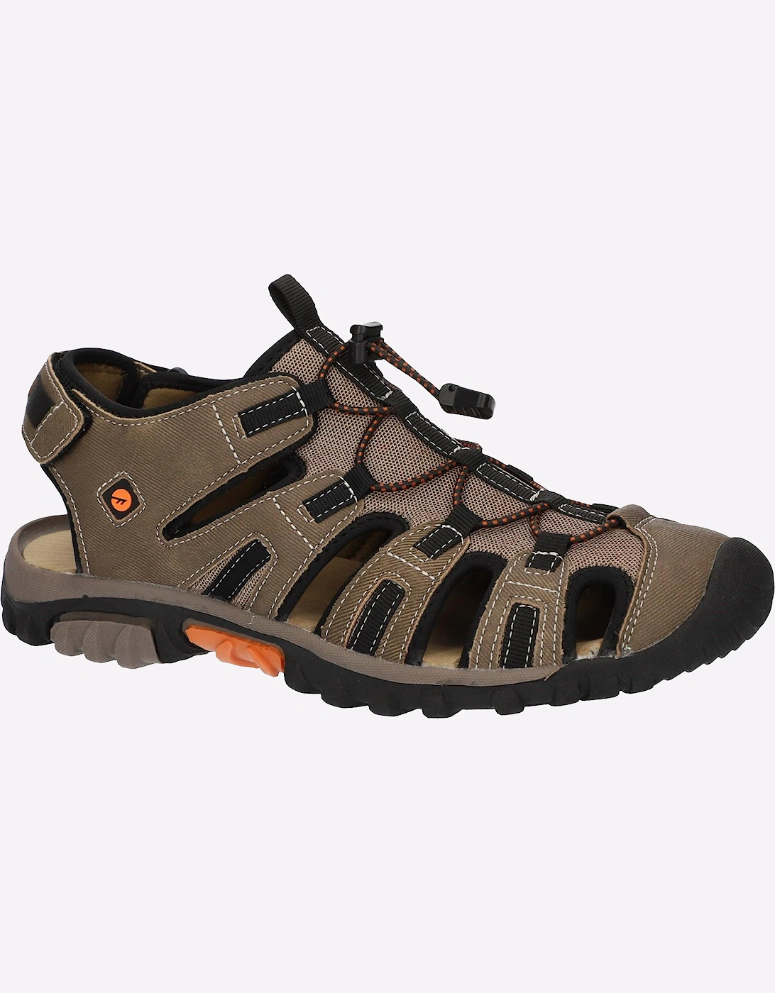 Hi-Tec Cove Sport Sandals Mens Taupe/Burnt Orange